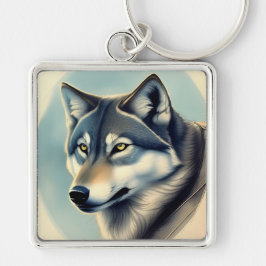 Chaveiro Husky Siberiano