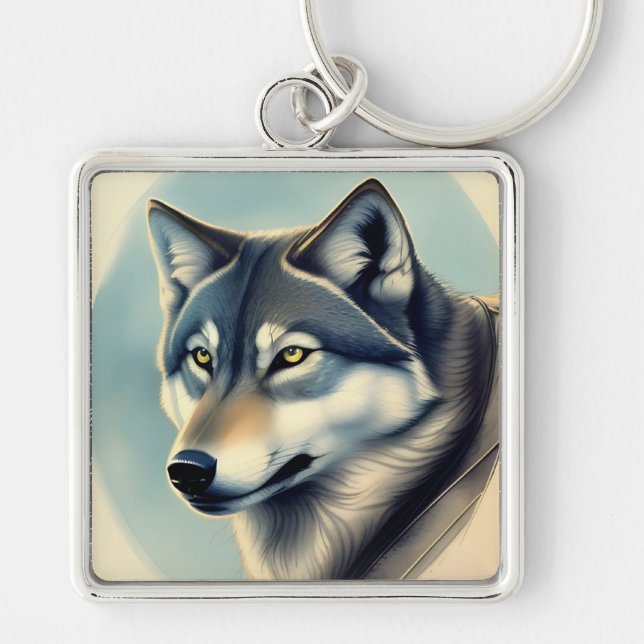 Chaveiro Husky Siberiano (Frente)