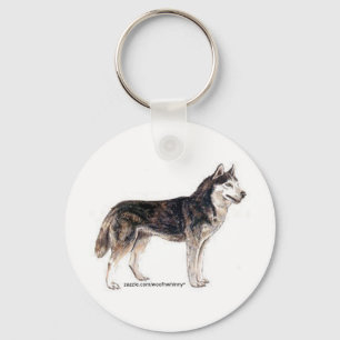 Chaveiro Husky Siberiano!
