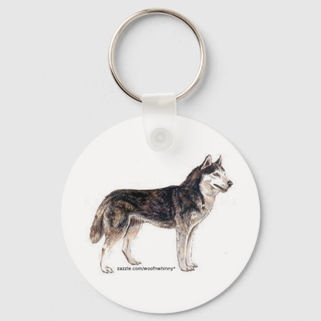 Chaveiro Husky Siberiano! (Frente)
