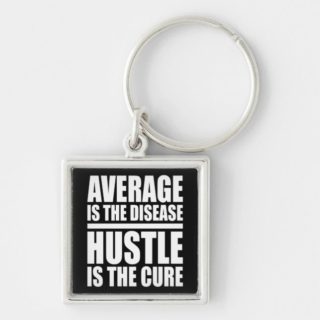 Chaveiro Hustle - Motivacional (Frente)