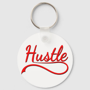Chaveiro Hustle Typografia Art