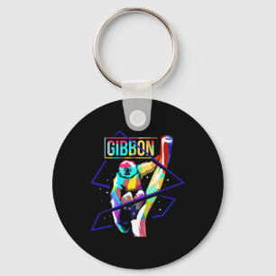 Chaveiro Hylobatos Incríveis Menores Ape Gibbons Mo