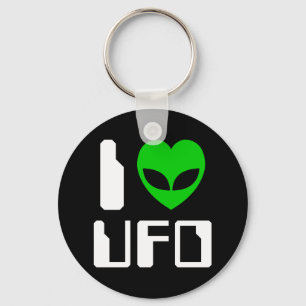 Chaveiro I Alienígena Heart UFO