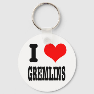 CHAVEIRO I HEART (AMOR) GREMLINS