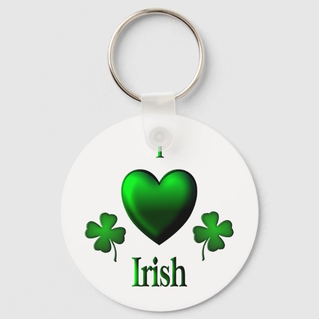 Chaveiro I Heart Irish (Frente)