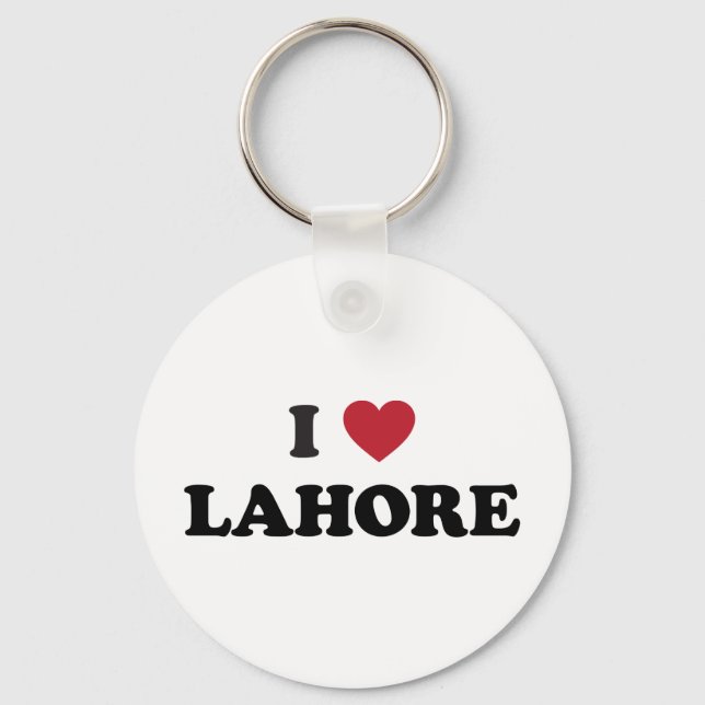 Chaveiro I Heart Lahore Pakistan (Frente)