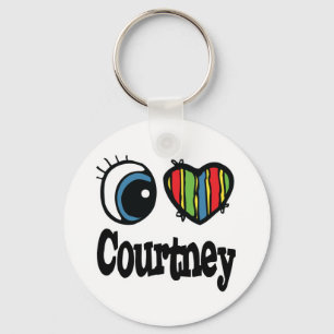 Chaveiro I Heart (Love) Courtney
