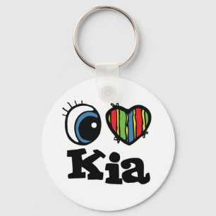 Chaveiro I Heart (Love) Kia