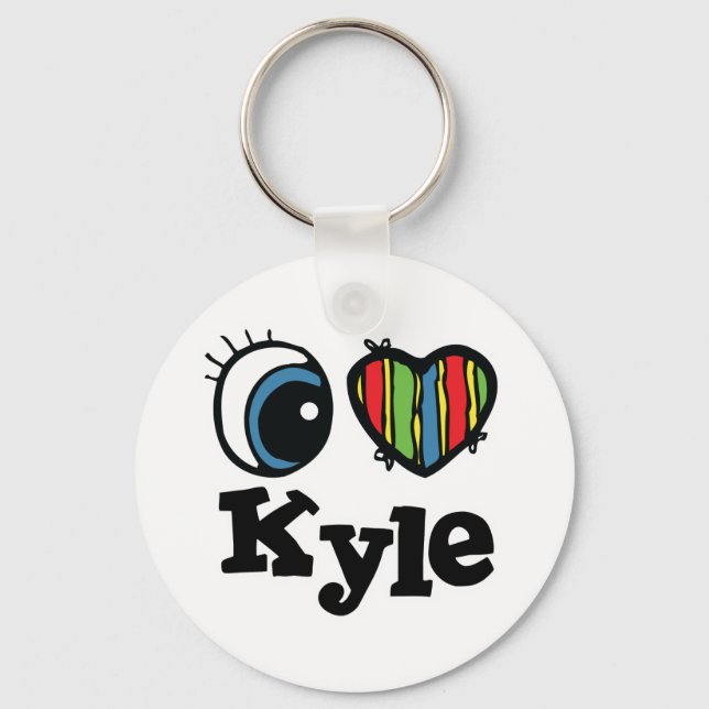 Chaveiro I Heart (Love) Kyle (Frente)