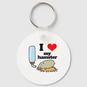 Chaveiro I Heart (Love) My Hamster