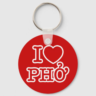 Chaveiro I Heart (Love) Pho
