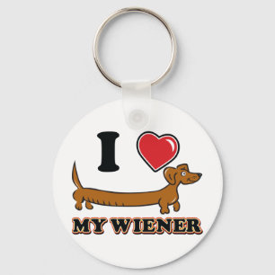 CHAVEIRO I-HEART-MY-WEINER