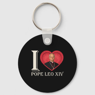 Chaveiro I Heart Pope Robert Francis Prevost Leo Xiv 267th