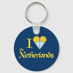Chaveiro I Heart the Netherlands