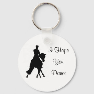 Chaveiro I Hope You Dance Dressage Horse Key Chain