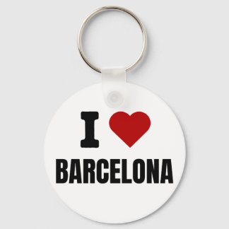 Chaveiro I love Barcelona - I heart Barcelona Spain