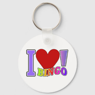 Chaveiro I Love Bingo