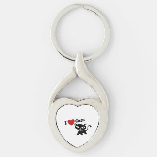 Chaveiro I love cats