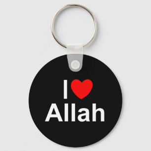 Chaveiro I Love (Heart) Allah