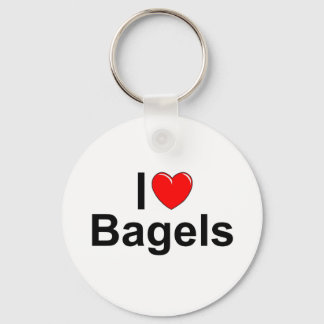 Chaveiro I Love (Heart) Bagels