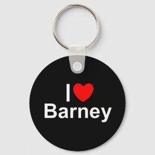 Chaveiro I Love (Heart) Barney