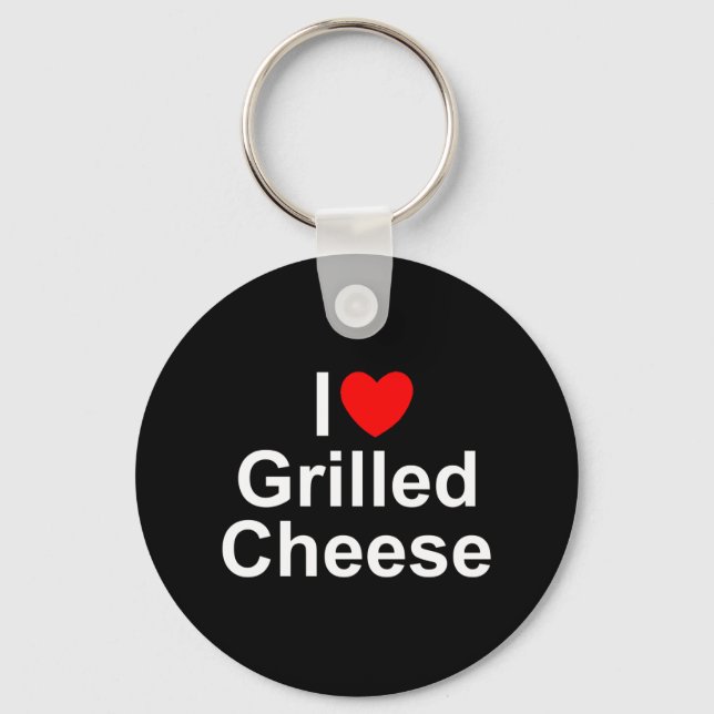 Chaveiro I Love (Heart) Grilled Cheese (Frente)