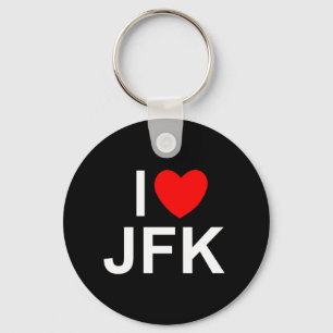 Chaveiro I Love (Heart) JFK