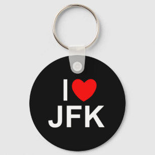 Chaveiro I Love (Heart) JFK