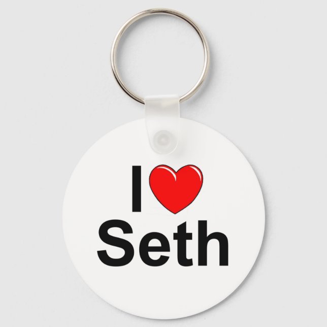 Chaveiro I Love (Heart) Seth (Frente)