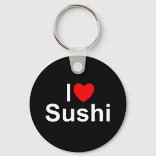 Chaveiro I Love (Heart) Sushi