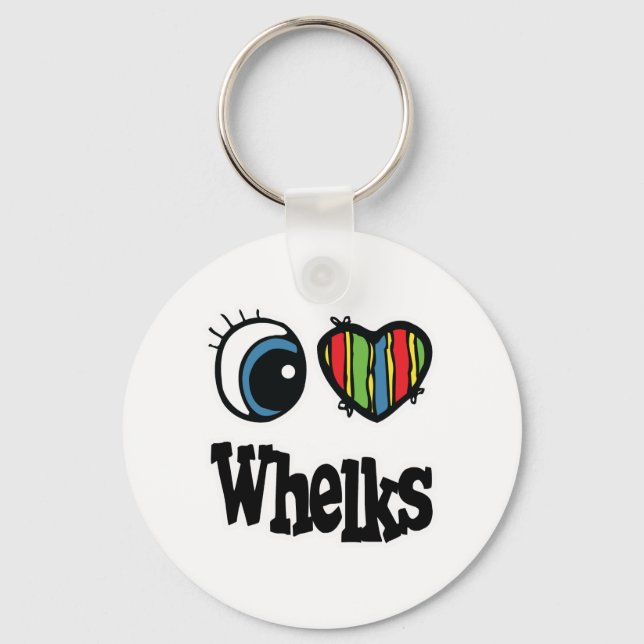 Chaveiro I Love (Heart) Whels (Frente)