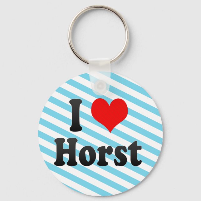 Chaveiro I Love Horst, Países Baixos (Frente)