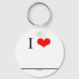 Chaveiro I Love (Inserir Nome)