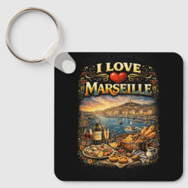 Chaveiro I love Marseille