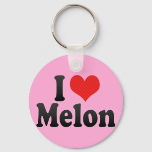 Chaveiro I Love Melon