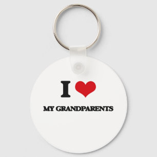 Chaveiro I Love My Grandparents