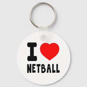 Chaveiro I Love Netball