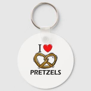 Chaveiro I Love Pretzels