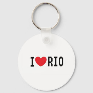 Chaveiro I Love Rio