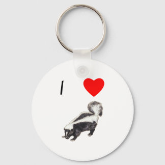 Chaveiro I Love Skunks (2)