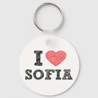 Chaveiro I-love-Sofia