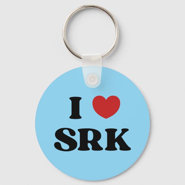 Chaveiro I Love SRK - I Love Shahrukh Khan (Frente)