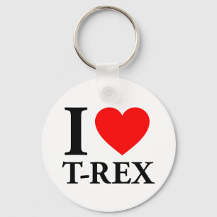 Chaveiro I Love T - Rex