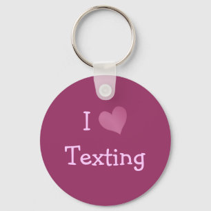 Chaveiro I Love Texting