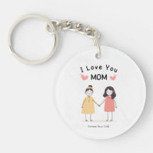 I Love You Mom T-Shirt.Cute Mother's Day Gift