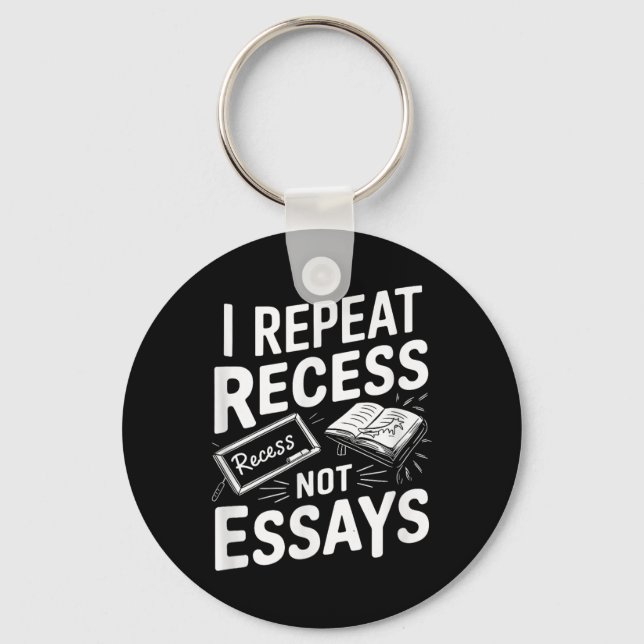 Chaveiro I Repeat Recess Recess Not Essays  (Frente)