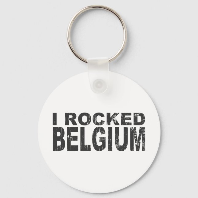 Chaveiro I Rocked Belgium (Frente)