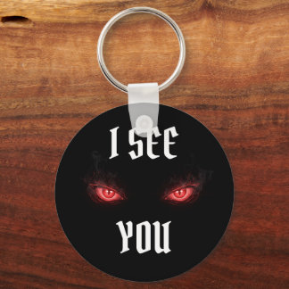 Chaveiro I See You – Dark Demon Eyes Gothic