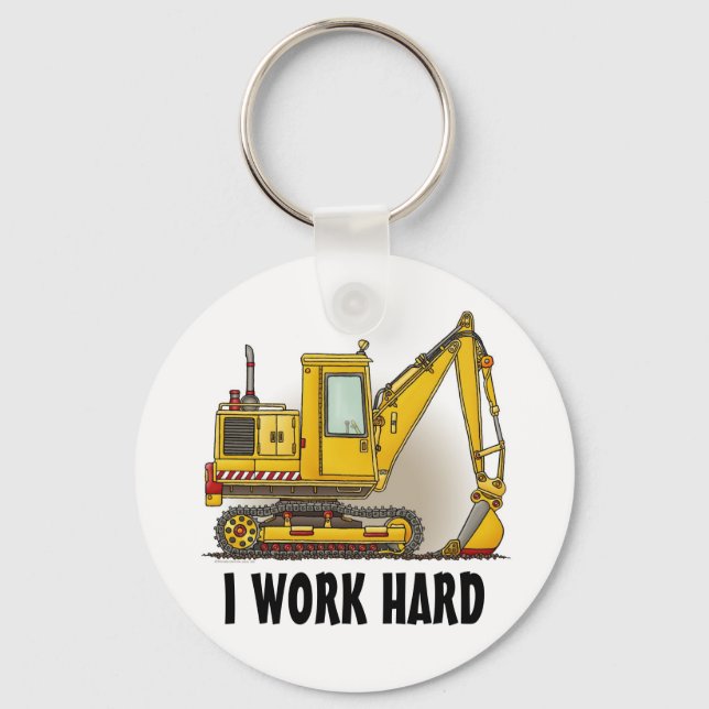 Chaveiro I Trabalho Duro Digger Shovel Key Chain (Frente)